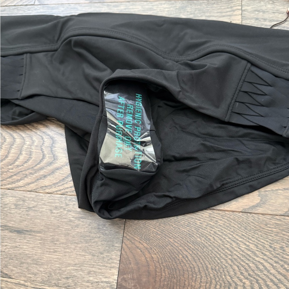 CALIA Women's Black Swim Bottoms with Side Detail - Picture 4 of 4